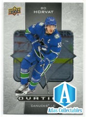 2020-21 UD SERIES EXTENDED OVATION BO HORVAT CANUCKS #O-6